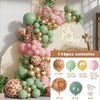 116-Piece Birthday & Wedding Balloon Decoration Set – Foil & Latex Party Kit