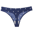 Women's Seamless Floral Print Low-Waist Briefs No-Trace Breathable