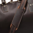 Vintage Leather Travel Duffle Bag – Genuine Cowhide Retro Weekender Bag for Men | Large Capacity Carry On Luggage