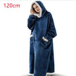 Fleece Oversized Hoodie Blanket Winter Warm Home Clothes Women Men Oversized Pullover With Pockets