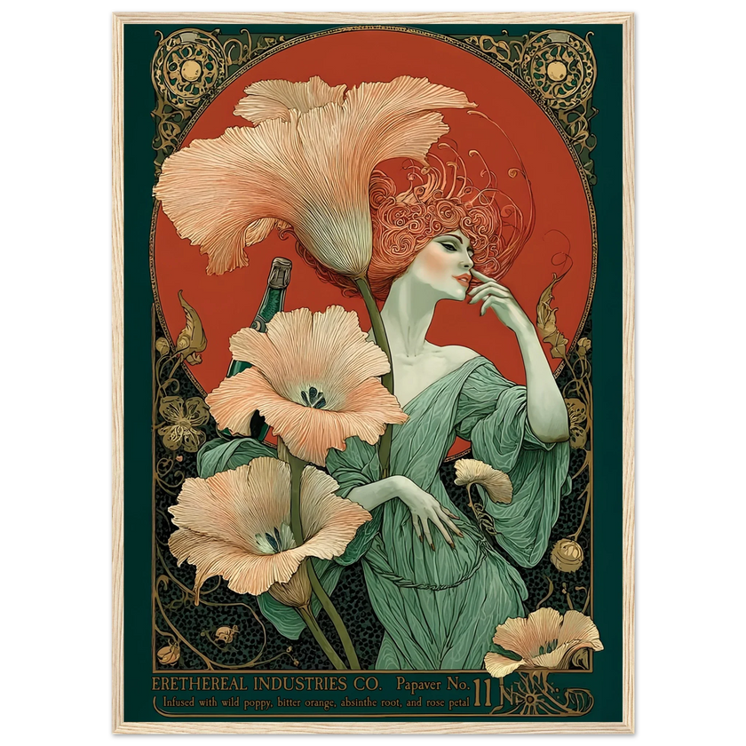 Papaver Vermouth - Poster & Framed Print