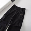 Retro High Waist Multi-pocket Cargo Pants Women