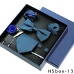 8-Piece Men's Formal Wear Gift Box Set – Bow Tie, Pocket Square, Cufflinks & Tie Clip | Canada & USA