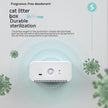 Smart Cat Litter Box Deodorizer & Pet Air Purifier – Elegant White