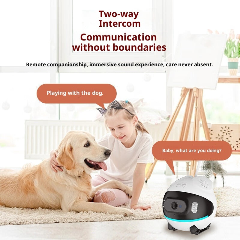 Smart Pet Camera WiFi and 4G HD Video Monitor for Dogs and Cats