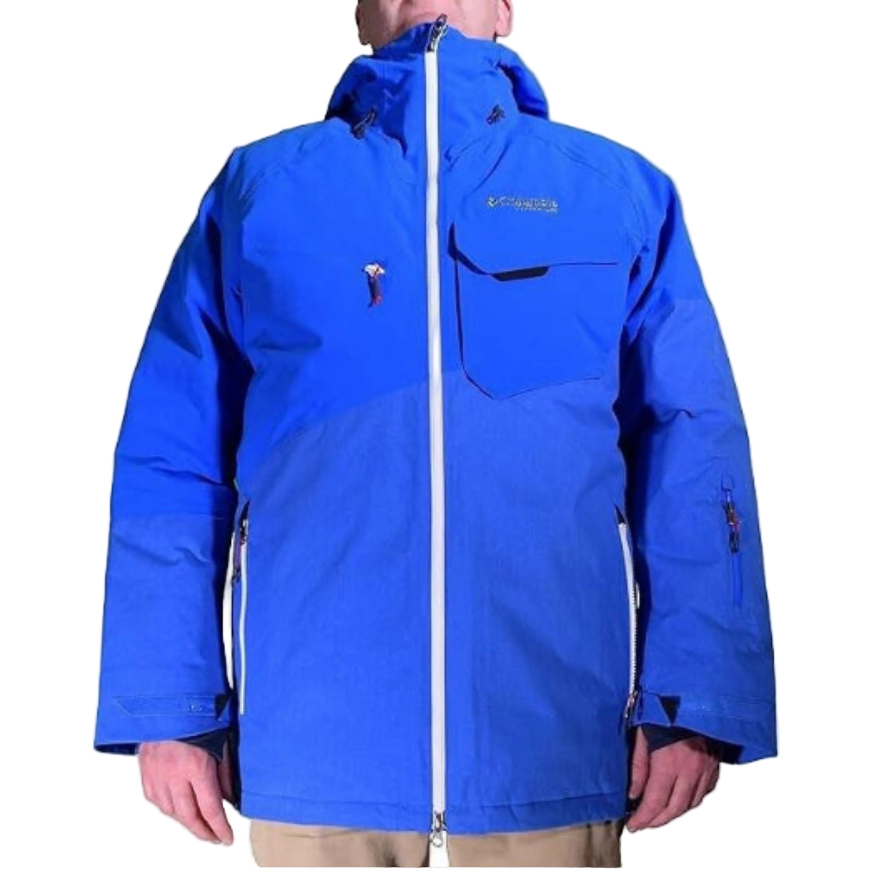 Columbia Titanium Men's First Tracks 860 TurboDown Insulated Ski Jacket Medium
