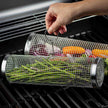 TableCraft Rolling Grilling Baskets, Set of 2