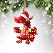 Dinosaur Dragon Egg Christmas Decorations Pendant Acrylic