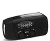 Solar Hand Crank USB charging radio flashlight