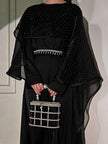 Women's Muslim Clothing Simple Cloak Robe Starry Robe