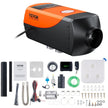 VEVOR Diesel Air Heater, 12V 2KW Diesel Heater with Remote Control and LCD Display, 10L Fuel Tank Diesel Parking Heater, Rapid Heating for RV, Trailer, Camper Van, Boat