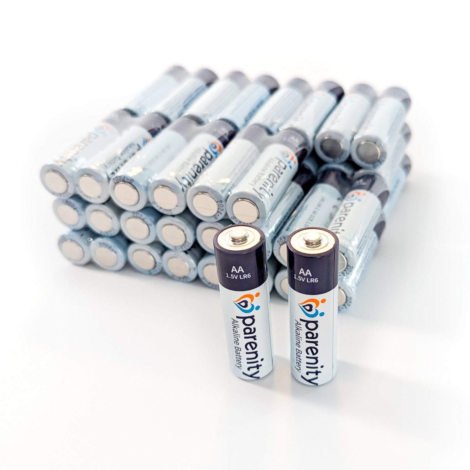 Parenity 48 Pack AA High-Performance Alkaline Batteries