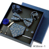 8-Piece Men's Formal Wear Gift Box Set – Bow Tie, Pocket Square, Cufflinks & Tie Clip | Canada & USA
