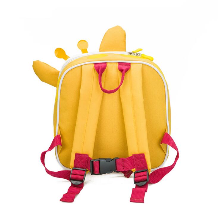 Cute Animal Mini Backpack for Kids – Canvas Shoulder Bag (Baby Elephant, Fawn, Pigle, Whale)