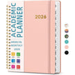 A5 Coil Planner Notebook 2026 – Spiral Bound Daily Planner in 6 Colours