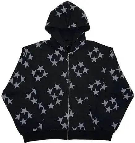 Fall Winter street Hip pop Unsex zip-up Hoodie Cardigan Outwear