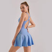Tennis Dress 3pcs High-stretch Sports Athletics