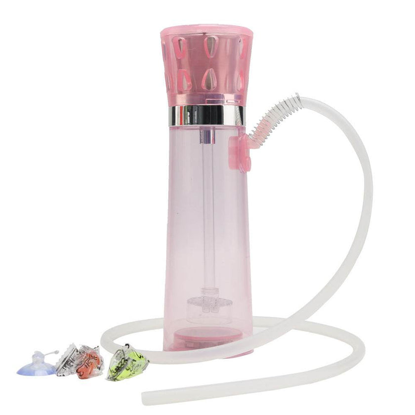 Portable Car Anti-tropical Hook Can Be Held With LED Light Plastic Hookah Set