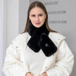 Smart USB Electric Heated fluffy Plush Winter Shawl Neck Wrap Pain Relief Neck Scarf
