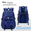 Kids Starry Sky School Backpack – Spine Support, Waterproof Oxford Cloth (Grades 5–9)