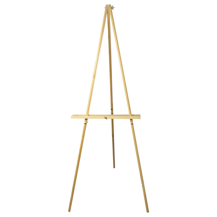 62'' Full Standing Display Easel, Elm Wood