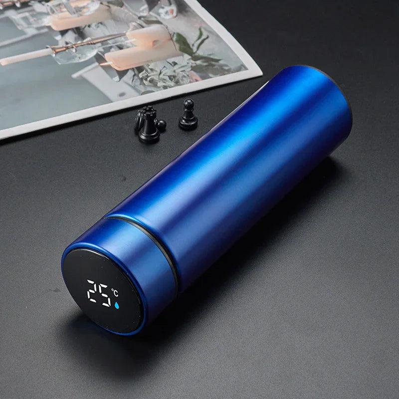 Stainless Steel Vacuum Water Cup Temperature Display Car Insulation Cup