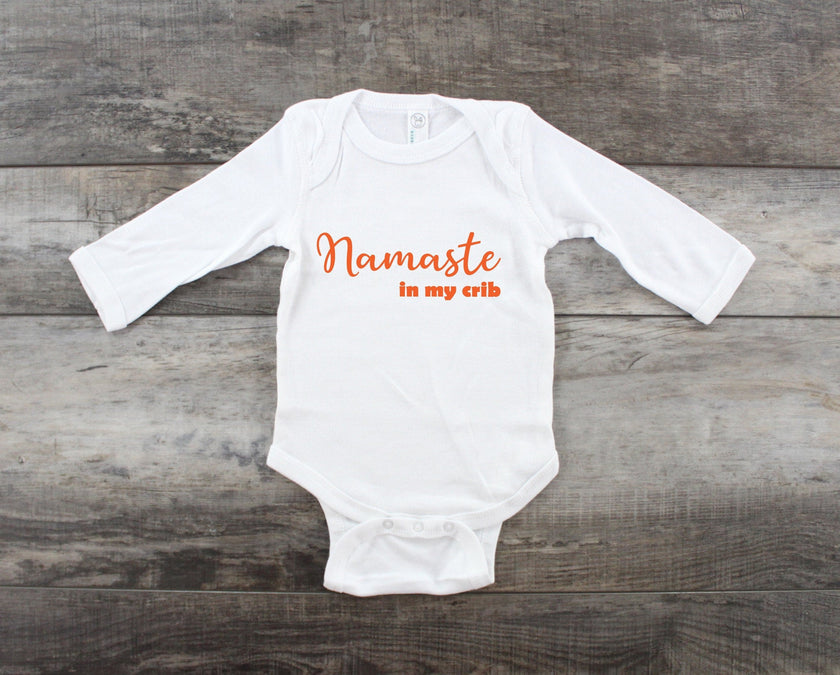 Namaste In My Crib Infant Bodysuit