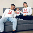 Merry Christmas sweatshirt Family photo wear