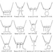 12 Zodiac Sign Necklaces With Gift Card Constellations Pendant Necklace Jewelry
