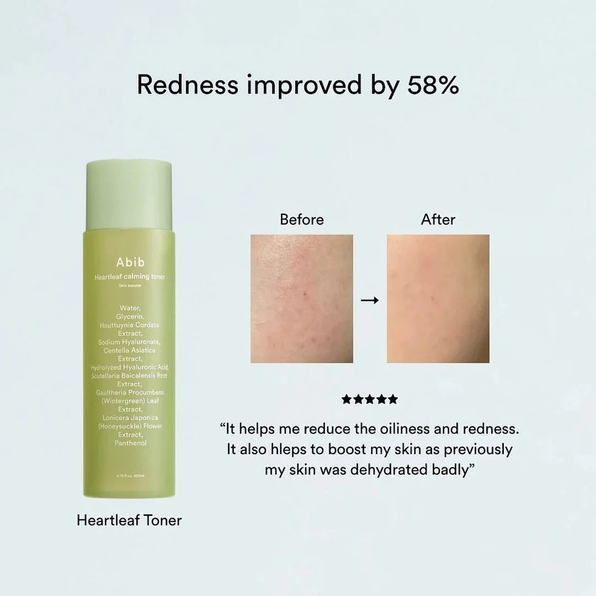 Abib Heartleaf Calming Toner Skin Booster 200ml