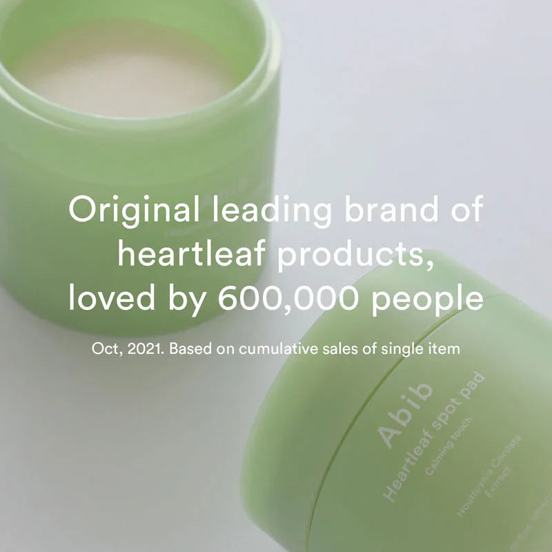 Abib Heartleaf Spot Pad Calming Touch 150ml / 80pads