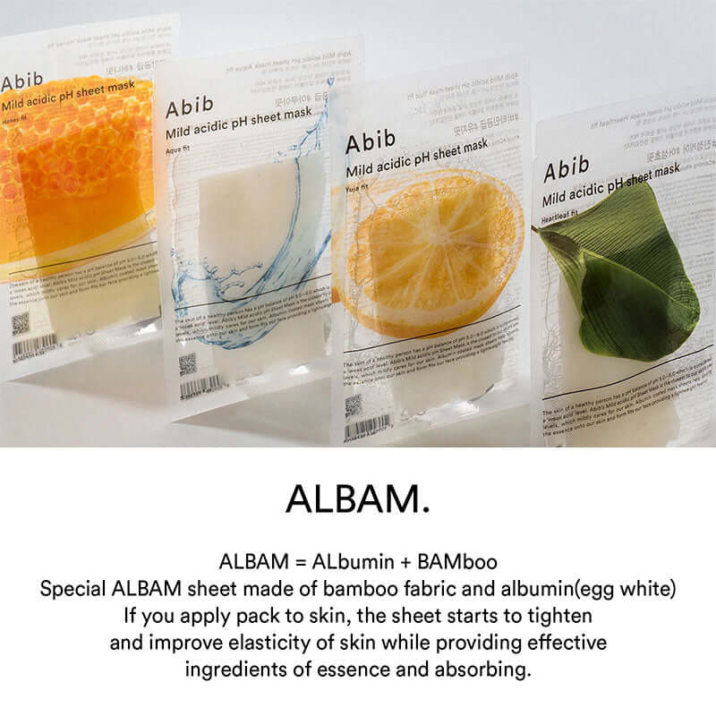 Abib Mild Acidic pH Sheet Mask Aqua Fit 30ml