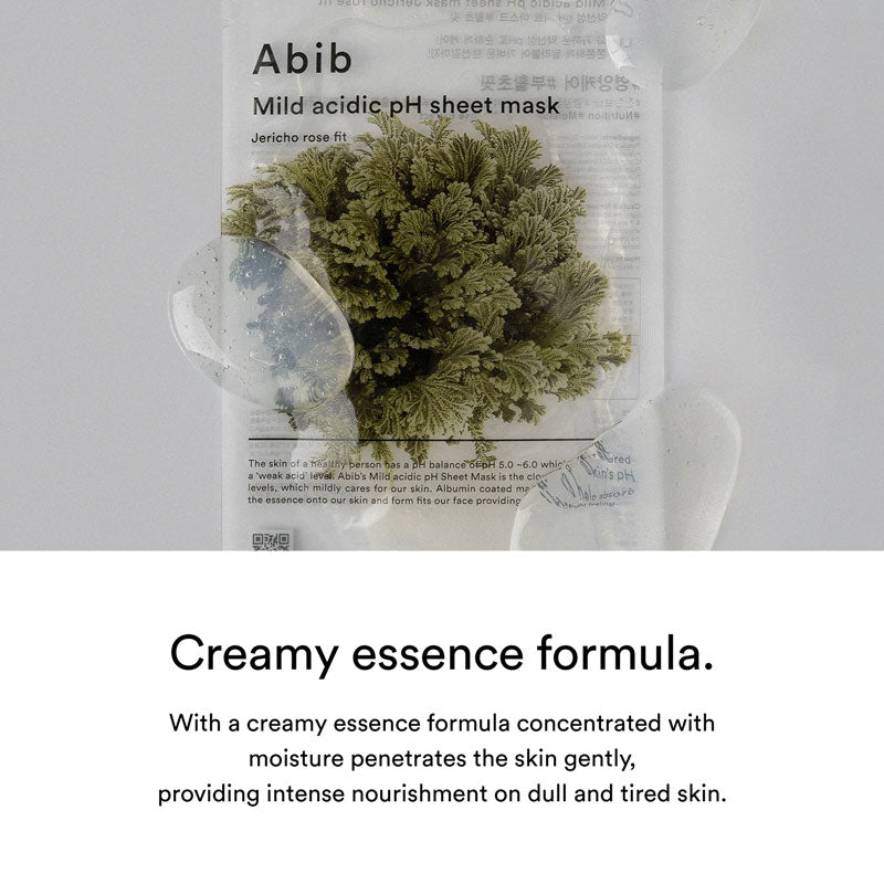 Abib Mild Acidic pH Sheet Mask Jericho Rose 30ml
