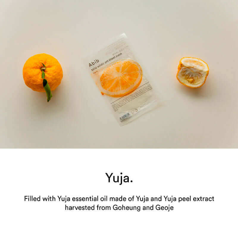 Abib Mild Acidic pH Sheet Mask Yuja Fit 30ml