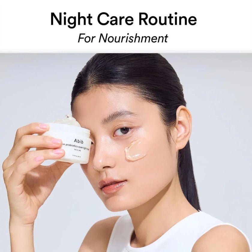 Abib Rice Probiotics Overnight Mask - Barrier Jelly 80ml
