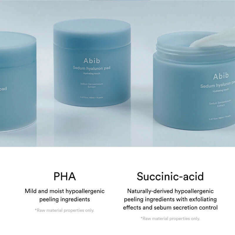 Abib Sedum Hyaluron Pad Hydrating Touch 165ml / 60pads