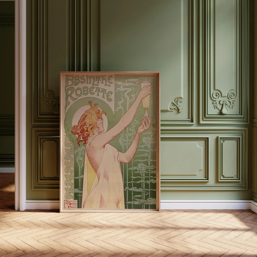 Absinthe Robette Poster: Vintage Art Nouveau Print, Henri Privat-Livemont