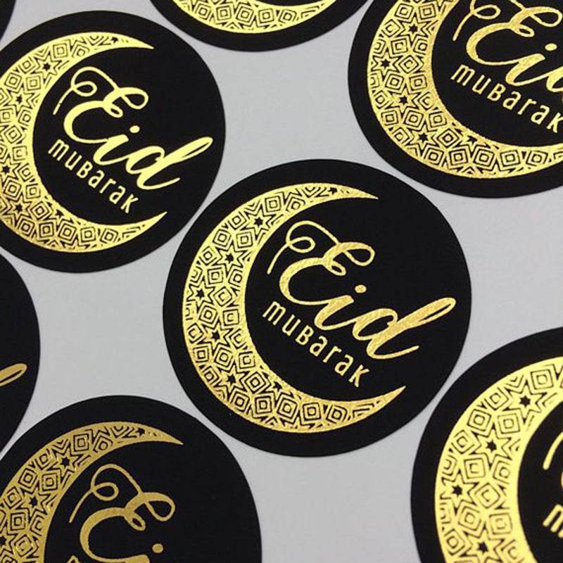 Sticker Letter EID Sticker Candy Seal Eid Mubarak Ramadan Decoration stickers