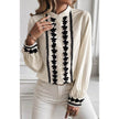 European And American Long sleeve button down Blouse shirt business office Work top for women