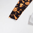 Digital Printing Halloween Round Neck Long Sleeve Plus Size T-shirt