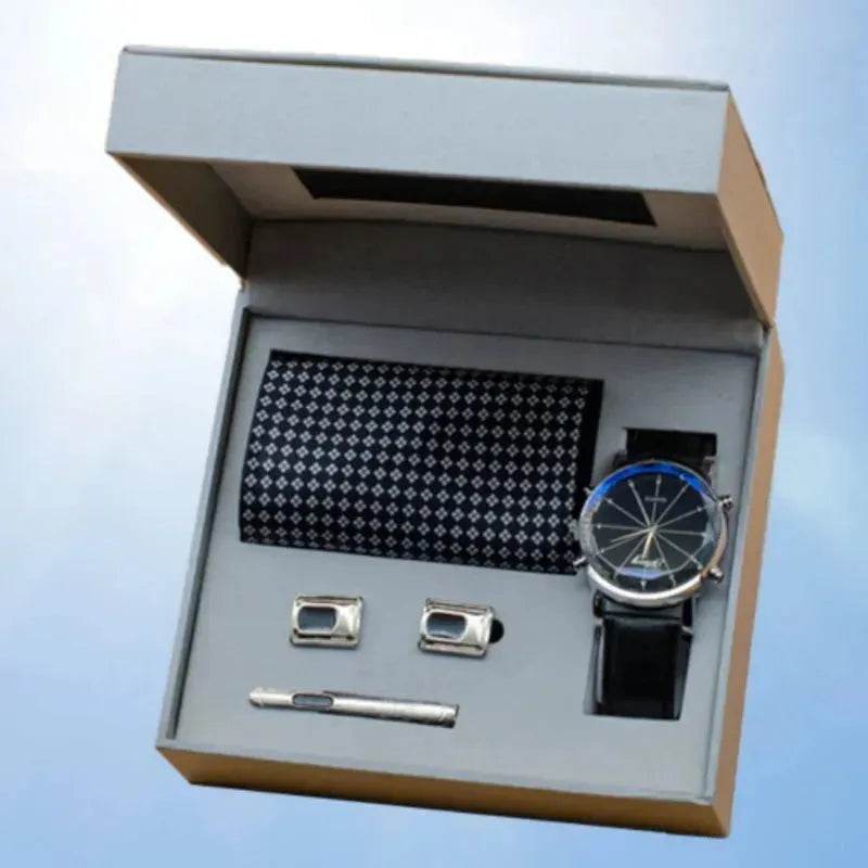 Practical Gift With Hand Gift Business Gift box Suit tie and Wrist Watch