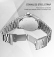 Men's Business Casual Alloy Watch – European Style, 3 Color Options