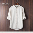 Men's Linen Vintage Plus Size Shirt