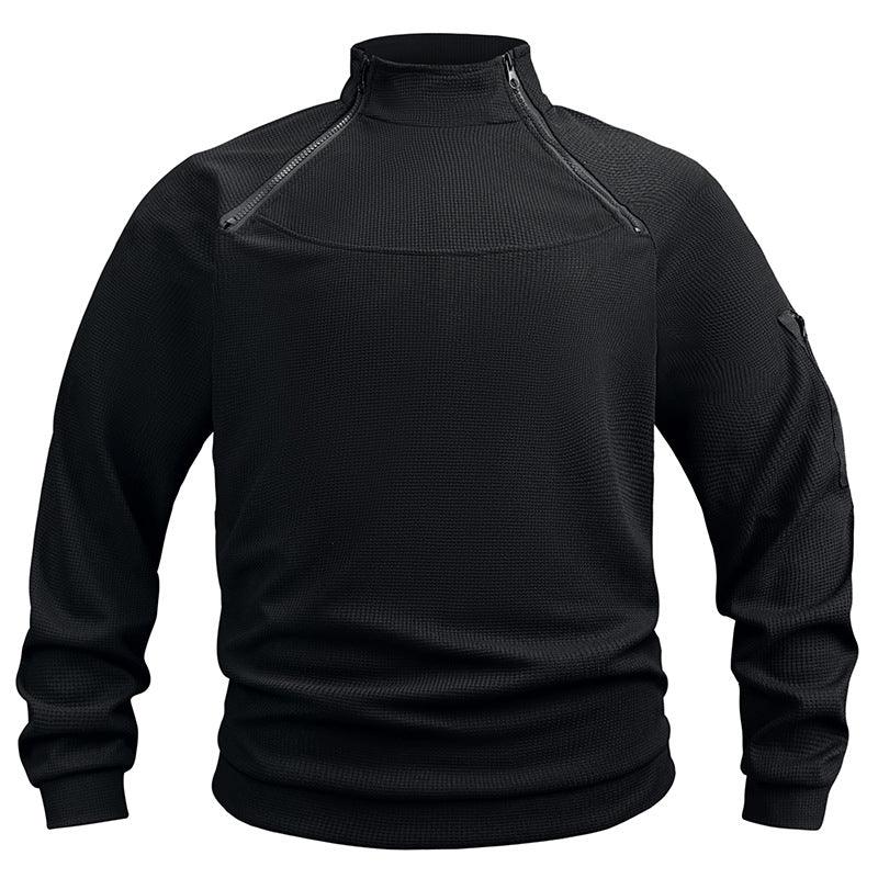 Mens Shawl Collar Cardigan – Warm Fleece Pullover Winter Sweater