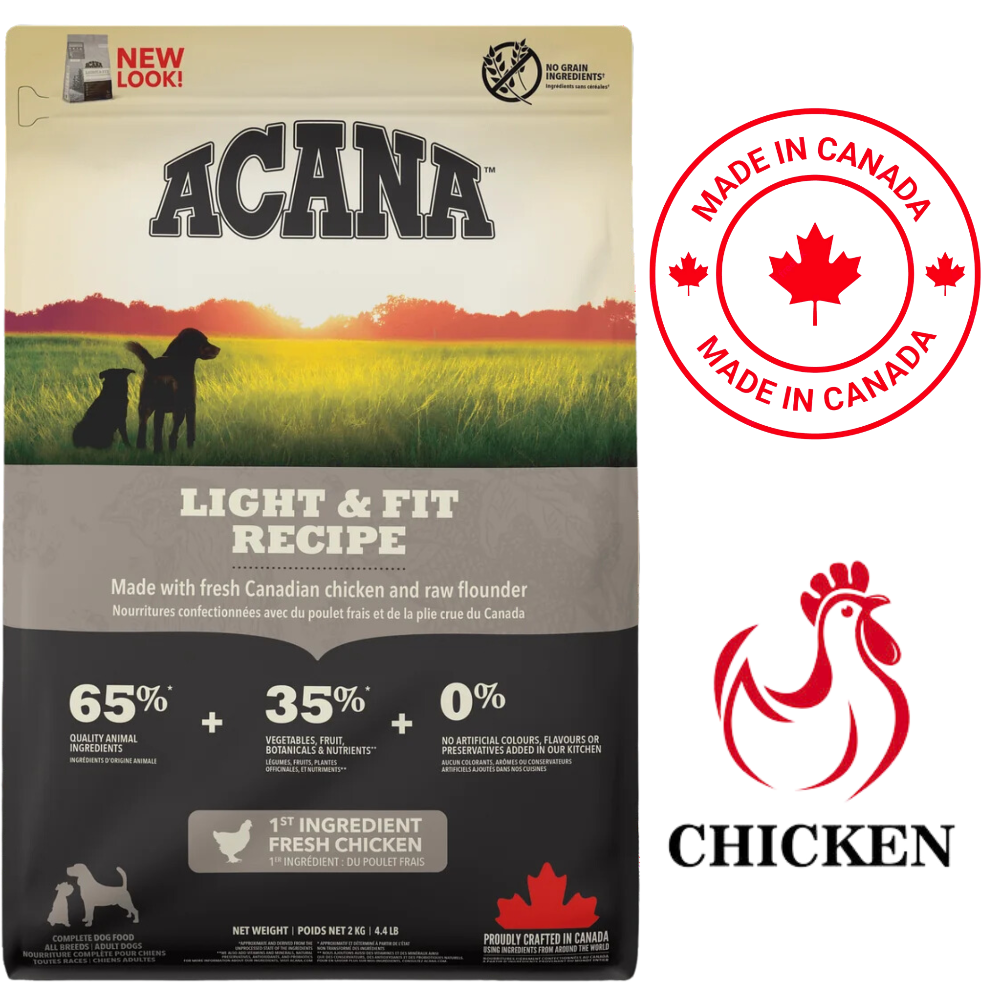 Acana - Light & Fit Chicken Dry Dog Food
