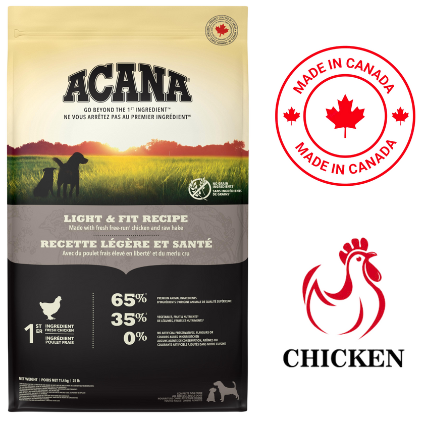 Acana - Light & Fit Chicken Dry Dog Food