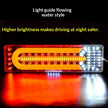 24V Universal Truck Rear Light Assembly – Multicolor LED Tail Light for Trucks Canada