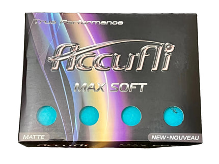 Accufli Max Soft Matte Finish Golf Balls