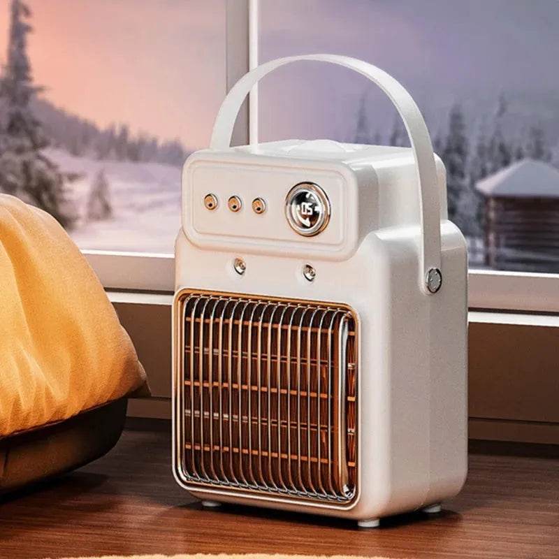 2 in 1 Indoor House Room Humidifier and Space Heater Warm Air Blower