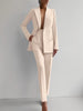 Women's Business Casual Suit Set – Long Sleeve Blazer & Slim Trousers | Canada & USA